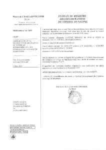 Délibération 2023-10 approbation des statuts du Syndicat Intercommunal des Gymnases du Collège de Maintenon