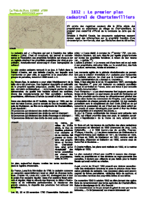 le premier cadastre de Chartainvilliers