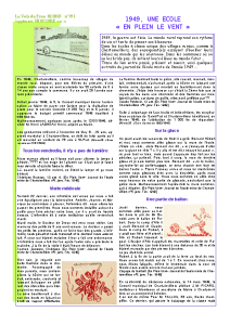 supplément histoire 1949 UNE ECOLE DANS LE VENT_ VdF_Histoire 2025-_01