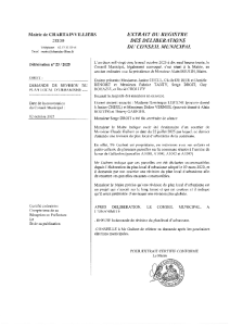 23-2025 DEMANDE DE REVISION DU PLU