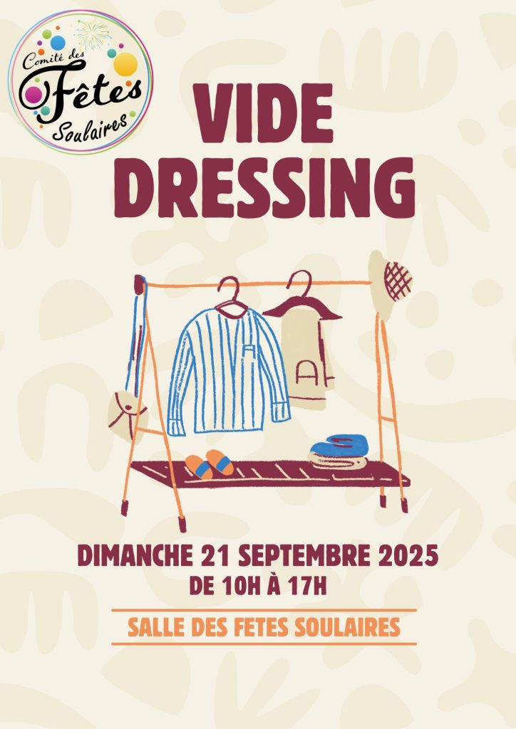 affiche vide dressing